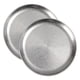 thumbnail image 1 of Platos de acero inoxidable, juego de 2 platos de cena de Metal, plato de aperitivos, plato de Camping, plato de nueces, plato de dulces, inastillable, 1 of 5