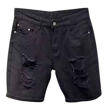 Men's Casual Denim Shorts for Summer Adventure Hop Streetwear Design for and Adults Lightweight and Stylish