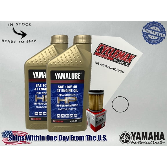 Cyclemax FS Yamalube Oil Change Kit fits 1999-2003 Yamaha BEAR TRACKER 250