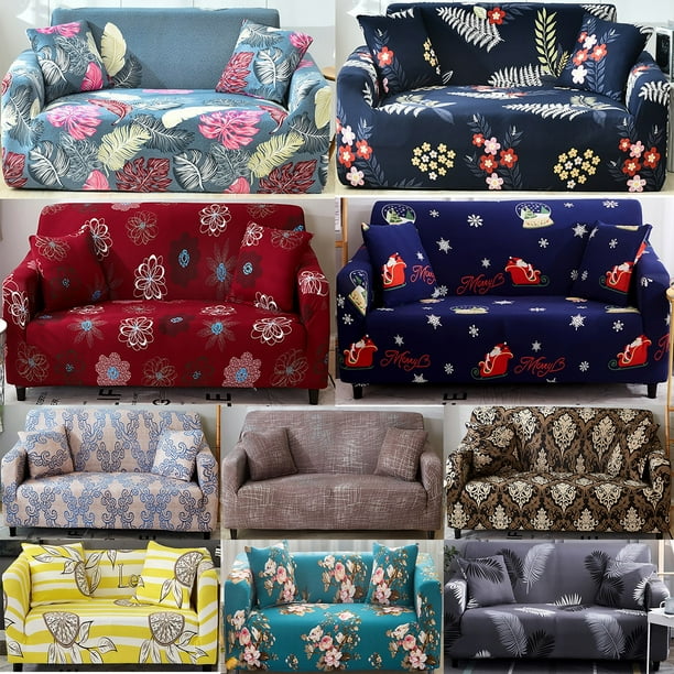 High Stretch Floral Sofa Cover Couch Lounge Protector Slipcovers 1/2/3