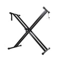 thumbnail image 3 of braveheart Electronic Keyboard Stand Heavy Duty Adjustable Rack Easy Storage Performance Ready Must Have Piano Keyboard Stand, 3 of 6