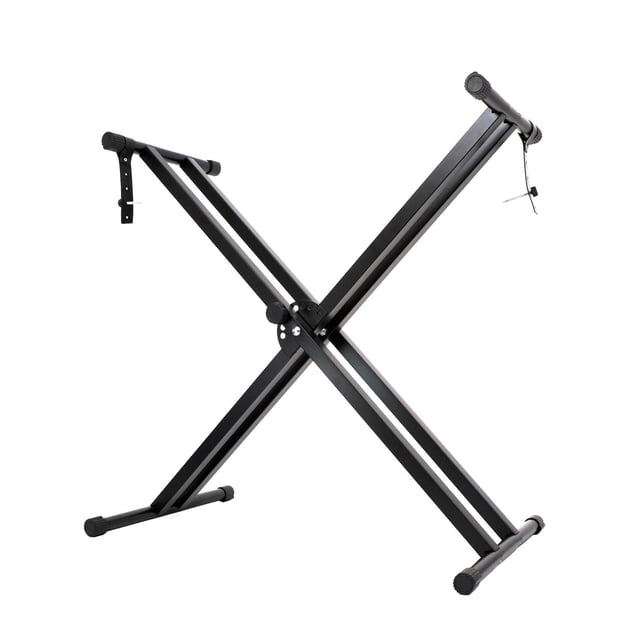 bedienty Folding Piano Keyboard Stand Adjustable Height Enhanced Stability Suitable For All Types Of Musicians