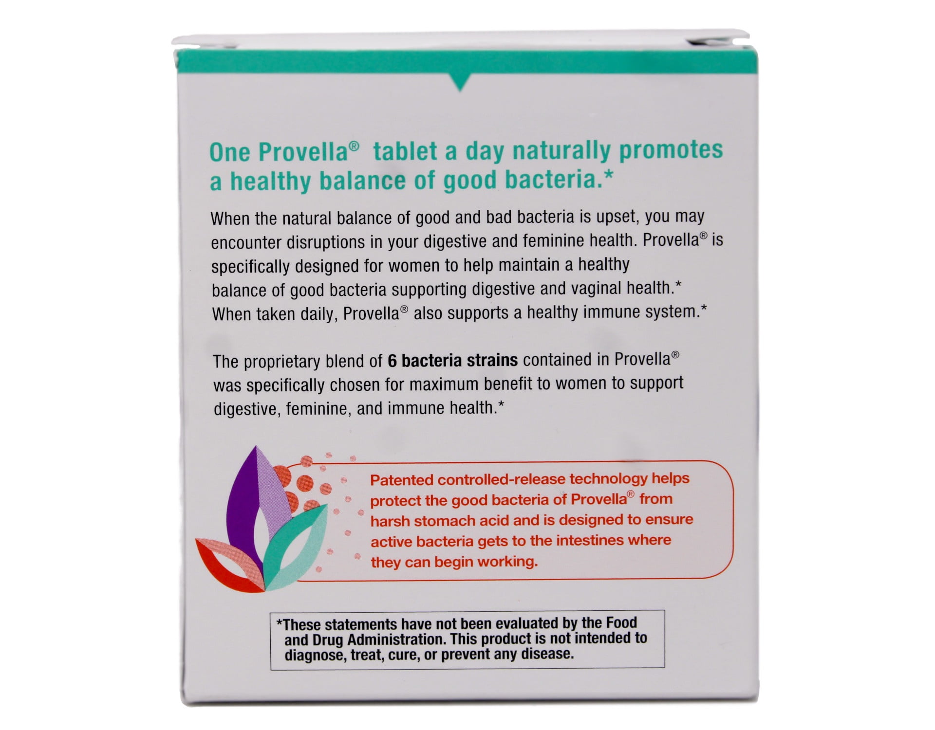 Provella Women's Probiotic Dietary Supplement Tablets, 30 Count - 3 Pack