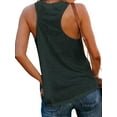 thumbnail image 4 of UVN Summer Tank Tops for Women V Neck Sleeveless T Shirts Loose Casual Basic Top, 4 of 7