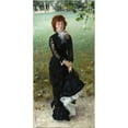 thumbnail image 2 of John Singer Sargent 14x24 Black Ornate Framed Double Matted Museum Art Print Titled: Marie Buloz Pailleron (Madame Edouard Pailleron) (1879), 2 of 5