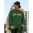 thumbnail image 2 of New Jersey Varsity Style Sweatshirt Men -Image by Shutterstock, Male 4X-Large, 2 of 4