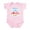 Petal Pink, variant on CafePress - Mommy & Daddy Loves Me Infant Bodysuit - Baby Light Bodysuit, Size Newborn - 24 Months