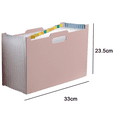thumbnail image 2 of Lojalitet Sac à Dossiers horizontal Extensible Simple et Grande Capacité, Rose, 2 of 5
