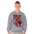 thumbnail image 3 of Athlete Popeye Step Up Your Game Men's Crewneck Sweatshirt Brisco Brands L, 3 of 6