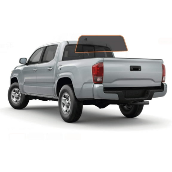 MotoShield Pro Premium Professional 2mil Precut Ceramic Window Tint Film for 2016-2021 Toyata Tacoma Crew Cab   — (Rear Windshield 15%) + Lifetime Warranty