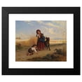 thumbnail image 2 of Bernhard Reinhold 24x20 Black Modern Framed Museum Art Print Titled - Children on the Way to the Harvest Field, 2 of 5