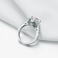 thumbnail image 5 of Women Ring Alloy With Zirconia Stone Simple Plated Fashion Jewelry Gift For Her Elegant Pink Ring Party Ring Statement, 5 of 5