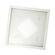 thumbnail image 1 of Soporte de pared para marco de discos de vinilo con tapa para colgar de forma creativa. Blanco, 1 of 9