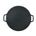 thumbnail image 4 of Korean Grill Pan, Round BBQ Griddle Korean Barbecue Grill Kbbq Grill Iron Nonstick Grilling Tray with Bag for Induction, Gas Stove, Electric Cooktop, Indoor or Outdoor Grilling, 4 of 7