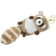 thumbnail image 2 of Llavero decorativo para bolso, colgante para teléfono, llavero de mapache de peluche, 2 of 7