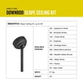 thumbnail image 4 of Hinkley Lighting - Sloped Ceiling Canopy Kit - Fan - Accessory - 6 Inch Sloped, 4 of 4