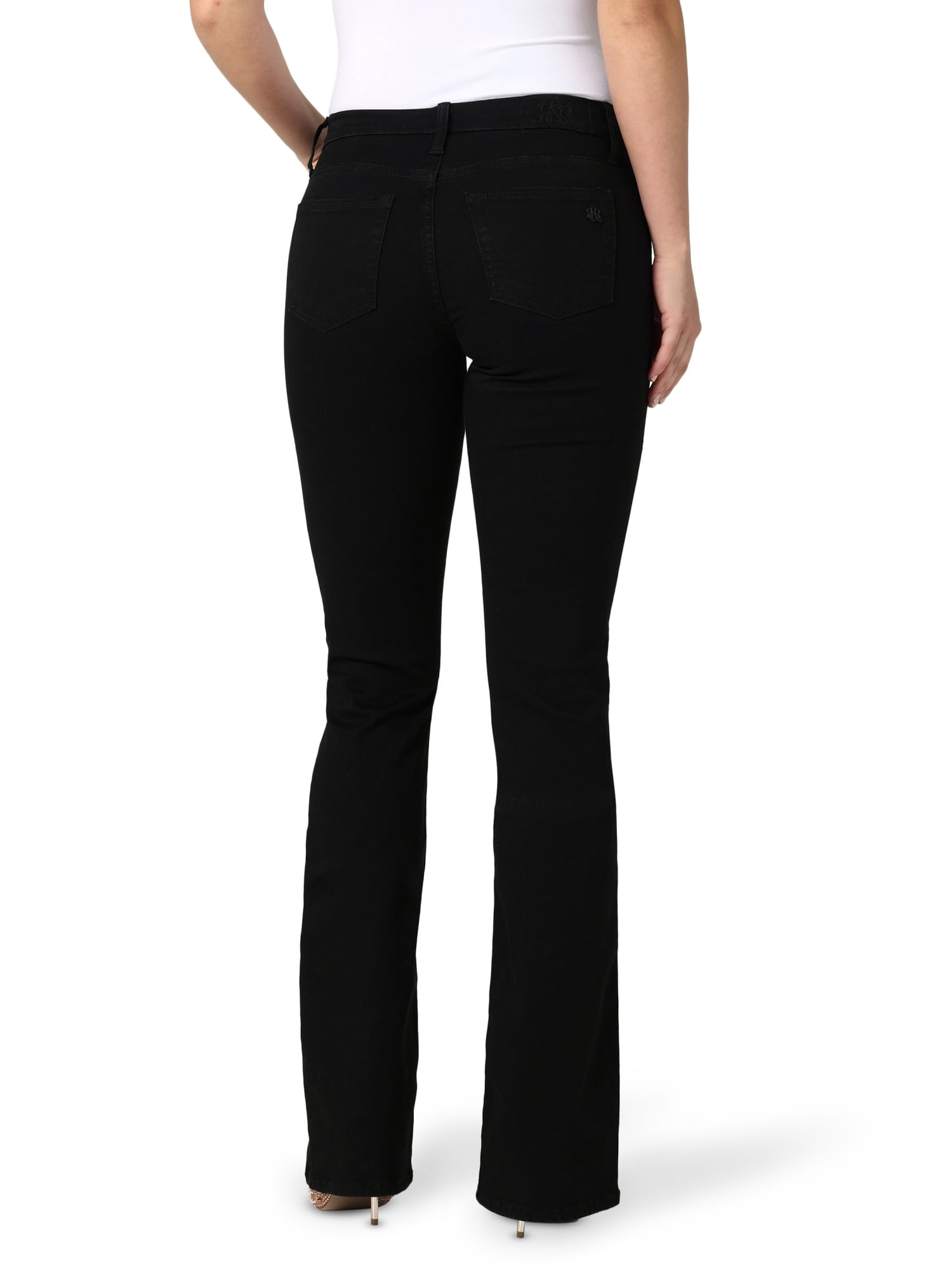 Rock & Republic Womens Denim Kassandra Mid Rise Bootcut Jean
