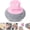 pink, variant on Steel Wool Scrubber with Handle, Multifunctional Metal Scrubber for Pan Pot, Metal Scouring Pads Dishwashing Stainless Steel Scrubbing Pads for Kitchen
