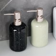 thumbnail image 3 of 400ml Soap Dispenser Ceramic Pump Bottles For Dispensing Body Wash, Shampoo, 3 of 6