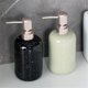 thumbnail image 3 of Dispensador de jabón de cerámica de 400 ml con bomba for gel de ducha y champú., 3 of 6