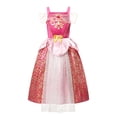 thumbnail image 1 of Disney Bella Durmiente Aurora Cosplay disfraz niños ropa niñas princesa vestido rosa carnaval graduación cumpleaños fiesta vestido 8T Gao Jinjia LED, 1 of 2