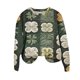 thumbnail image 2 of Xuyuer St. Patrick's Day Round Neck Sweatshirt for Women Lucky Shamrock Long Sleeve Shirt Ireland Gift Clover Print Fit Casual Pullover Fashion Loose Tops, 2 of 5