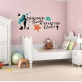 thumbnail image 3 of Bubbles Mermaid Lips Starfish Fish Wishes Mermaids Vibes Seahorse Statfish Princess Fish Queen Sweet Dreams Bedtime Unicorn Lovely Dream Holiday Decorating Wall Decal Sticker - Size: 30 In X 15 In, 3 of 5