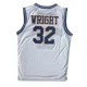 thumbnail image 5 of Camiseta deportiva de baloncesto Moive Crenshaw McCall #22 Wright #32, camisetas blancas, costura de secado rápido, bordado, 5 of 5