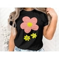 thumbnail image 2 of Wildflower Summer Flowers Blooming Floral Gift Women Girls T-Shirt Wildflower Summer Flowers Gifts for Moms Sisters Tshirt, 2 of 10
