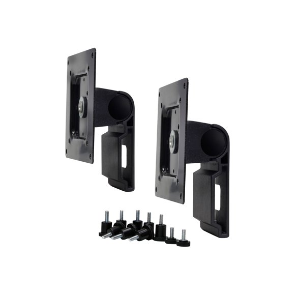 Ergotron Dual Monitor Tilt Pivot Kit - Mounting kit (2 pivots, 2 cable ties, screws) - for 2 monitors - black