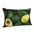 thumbnail image 2 of Kll Fresh Avocados Pillow Covers Envelope Closure,Super Soft And Cozy Fuzzy Fleece Pillow Case Cover 14"X20", 2 of 9