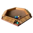 thumbnail image 1 of yeacher Wooden Multiplayer Dice Game for Family Fun - Educational Math & Strategy Board Game for Kids & Adults, Perfect for Parties, Picnics, and Bars, 1 of 5