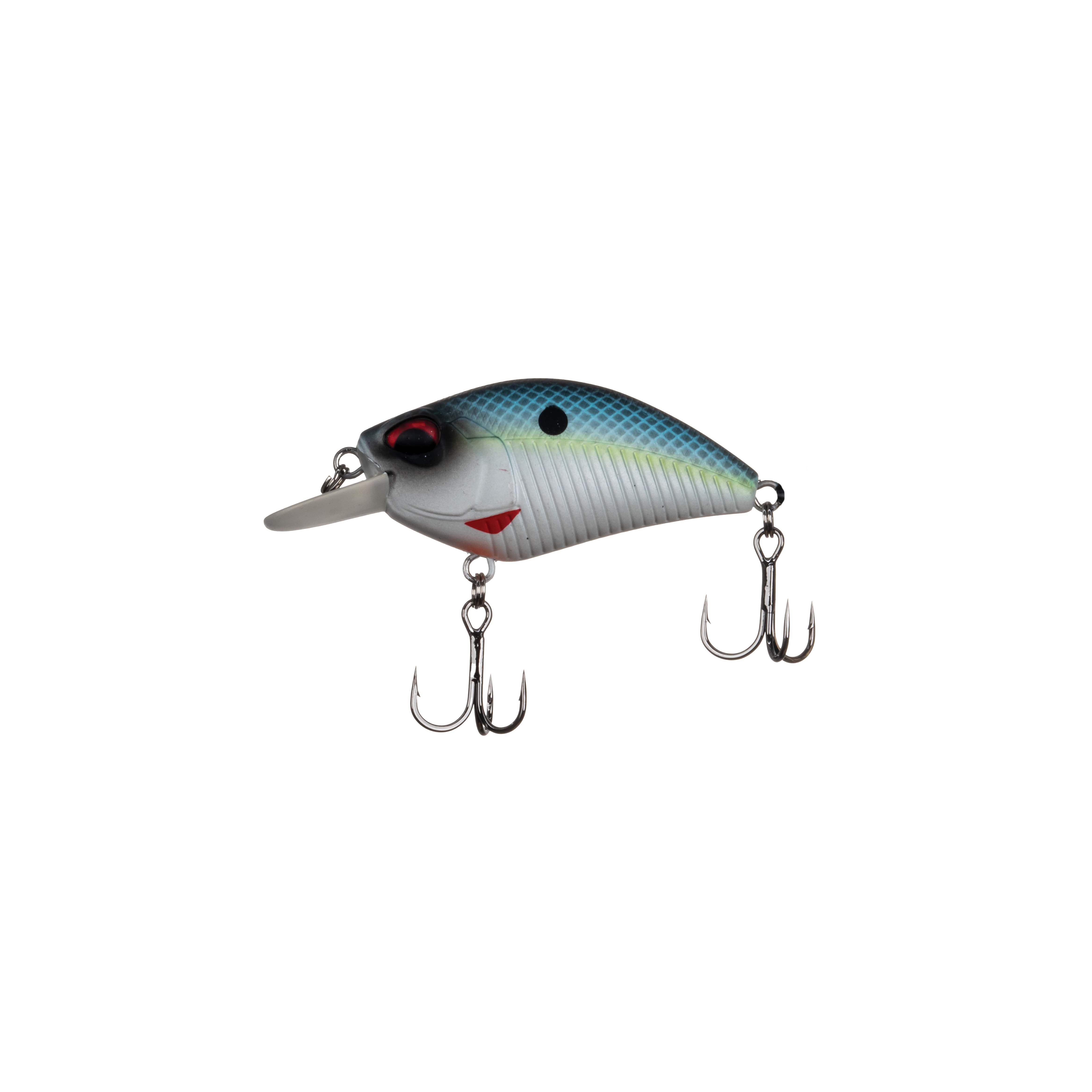 Ozark Trail 1/3 oz Bass Fishing Square Bill Crankbait, Sexy Shad