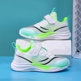 thumbnail image 4 of YunPes Kids Boys Breathable Mesh Sneakers Hook and Loop Non-Slip Running Shoes Trendy Gradient Athletic Shoes Everyday Wear, 4 of 7