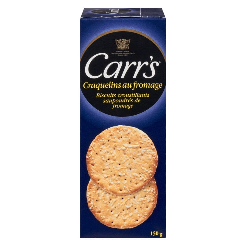 Carr's Cheese Melts, Carr's Cheese Melts. Crispy crackers sprinkled with cheese.