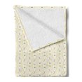 thumbnail image 2 of Pear Soft Flannel Fleece Throw Blanket, Freshness Fruits Divided into 2 Slices Organic Summer Organic Food Eat Juicy, Cozy Plush for Indoor and Outdoor Use, 50" x 60", Mustard Champagne, by Ambesonne, 2 of 5