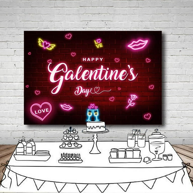 Aazon.co: Galentines Day Decorations, No-DIY Galentines Decorations Includes Glitter Ladies