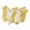 2-Yellow-A, variant on Bibifish Womens Socks 5 Pairs Cute Ankle Socks Fruit Patterned Funny Fun Low Cut Socks Aesthetic No Show Socks For Ladies Teen Girls