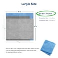 thumbnail image 3 of Arkwright Microfiber Suede Cleaning Cloths (Bulk Case of 216), 16 x 16 in, Grey, 3 of 10