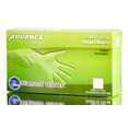 thumbnail image 1 of Guantes de vinilo sintético sin polvo, transparentes, caja de 100 - Mu, 1 of 3