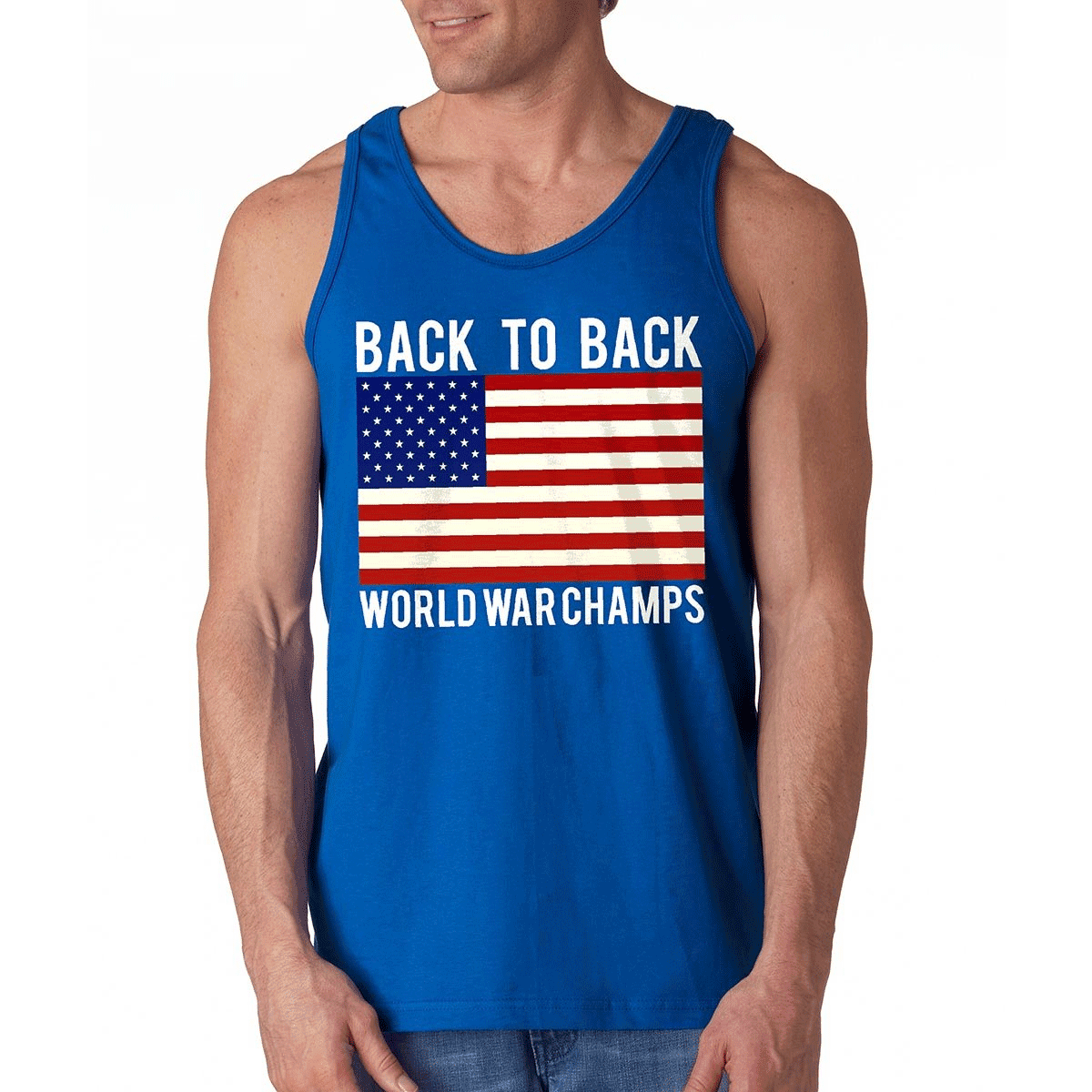 world war champs tank top