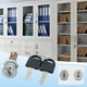 thumbnail image 5 of Caja cerradura para armarios de herramientas con 2 llaves - cerradura metálica de alta seguridad para almacenamiento de herramientas, indicador rojo/verde, fácil instalación para cajas de, 5 of 5