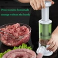 thumbnail image 4 of Sausage Stuffer, Food Grade Sausage Machine with 4 Stuffing Tubes, Manual Sausage Maker, Sausage Making Kit, 2.2lb Meat Filling Sausage Artifact for Household, 4 of 5