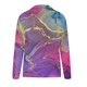 thumbnail image 5 of Tops de Mujer Elegante Blusa Casual Camisas de Manga Larga Otoño de Moda Cuello en V Estampado Floral Pullover Top Odeerbi ODB170489, 5 of 5