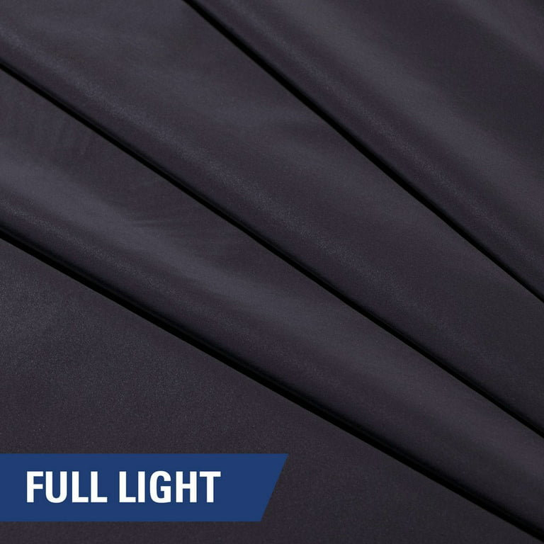  Reflective Lightweight Sports/Safety High Visibility Fabric 55  Wide/Sold by The Yard (Non-Stretch, Black)