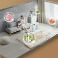 thumbnail image 1 of Ruiboury ABS Smart Home Deodorizer Automatic Aromatherapy Multiple Fragrance Options Long-lasting Battery pink Shangri-la, 1 of 6