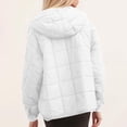 thumbnail image 5 of Lovzfmll Fall Jackets for Women, Oversized Pullover Hoodie, Quilted Lightweight Hooded Jacket, Winter Clothing, 5 of 9