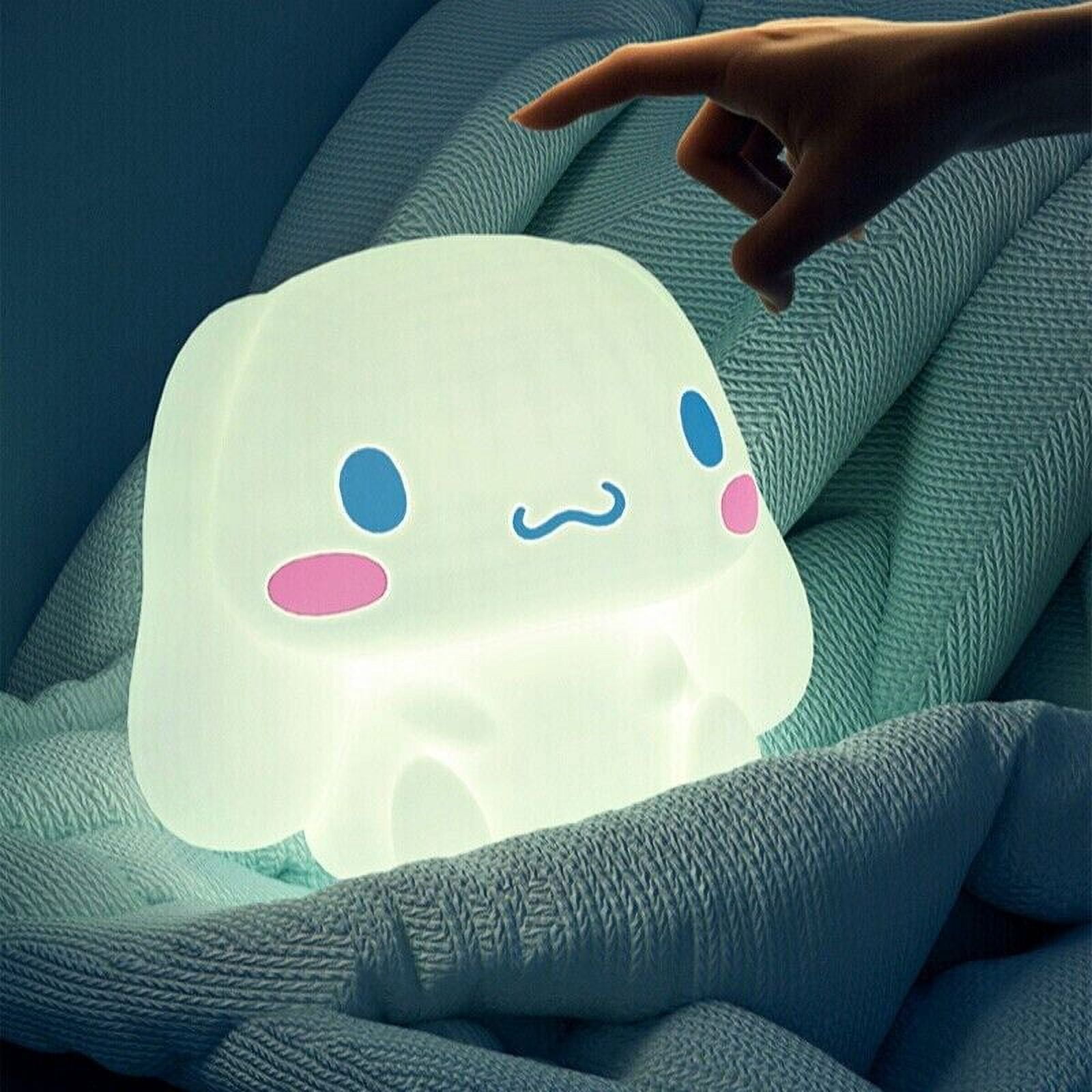 Cinnamoroll Pat Night Light Cartoon Cute USB Rechargeable Induction Bedside Lamp NEW