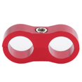 thumbnail image 3 of 10AN Hose Separator Clamp Aluminum Alloy Fitting Adapter for Fuel/Oil/Brake/Gas Line Auto AccessoryRed, 3 of 4