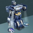 thumbnail image 3 of Meggemo Transformable RC Robot Car - Light, Music & Deformation Functions + Dance Projection, Perfect for Indoor Interactive Play & Gifts, 3 of 6